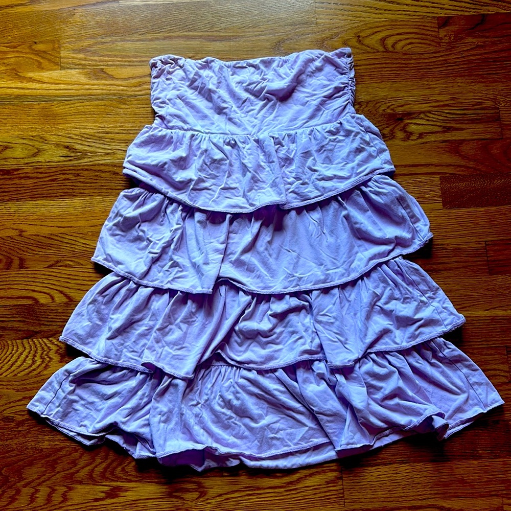 J. Crew ruffle dress